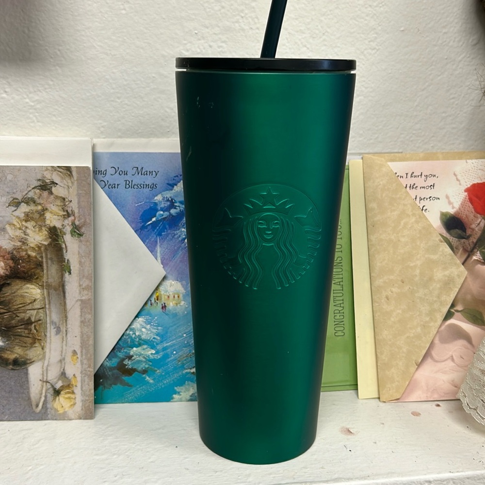 Starbucks green tumbler